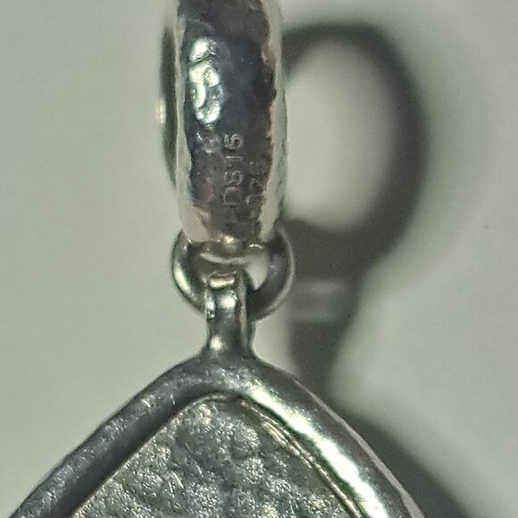 Gurhan Sterling and 19k Gold Teardrop Pendant - Picture 4 of 5